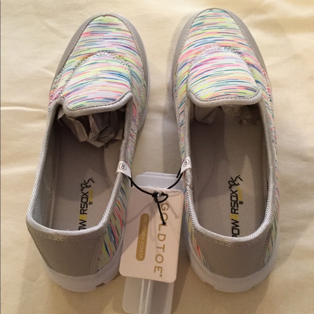 Gold Toe Memory Foam Slip Ons